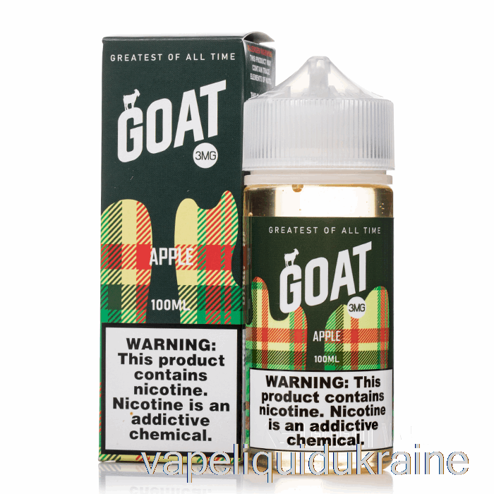 Vape Ukraine Apple - Goat E-Liquid - 100mL 3mg